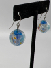 Wrap yourself in Blue Necklaces + Art Glass Fish Bowl Earrings - 4