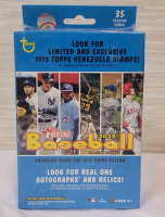 2022 Topps Heritage MLB Baseball Trading Card Box , 35 Trading Cards . Sealed