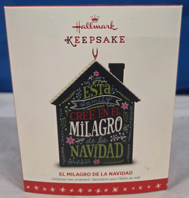 New 2016 | Hallmarks Keepsake Christmas Ornament | El Milagro De La Navidad | Box Measures 5" Tall