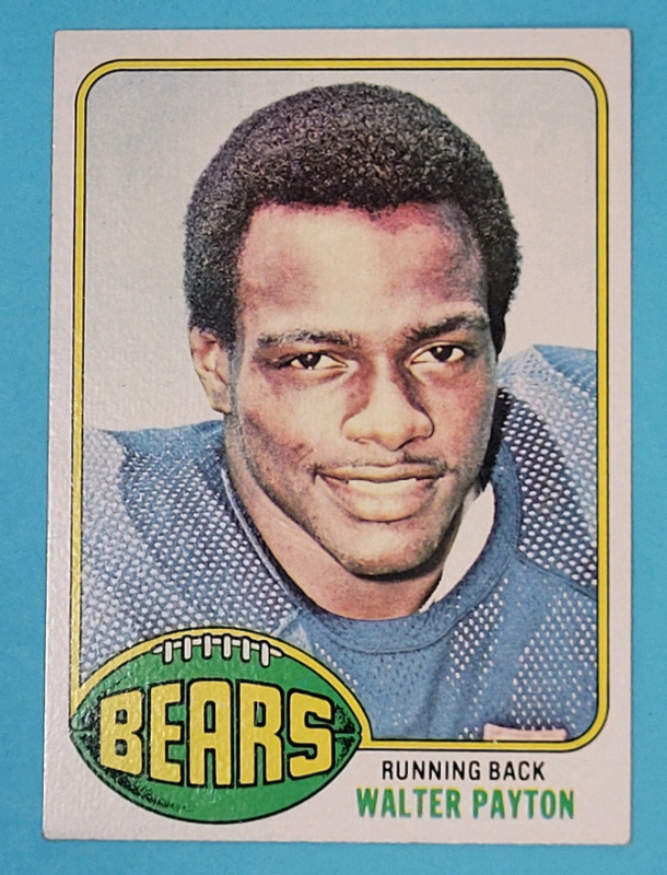 1976 Topps NFL Football #148 Walter Payton Rookie Trading Card . See Photos for Condition