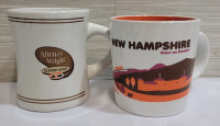 Dunkin' Donuts New Hampshire Coffee Mug & A&W Coffee Mug .