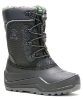 New Youth Size 3 | KAMIK Luke 4 Insulated Kids Boots (Black) | Retails for Over $80!