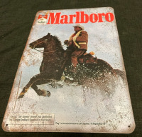 New Marlboro Metal Sign 12” L x 8” w