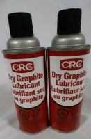 NEW 2 Cans of CRC Dry Graphite Lubricant.