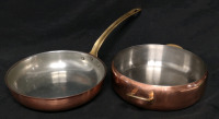 Copper Culinox Pot & Tagus Chef Pan - 10" Diameters