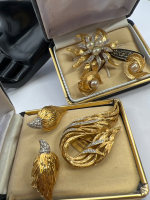 Vintage D&rsquo;Orlan Brooches Earrings