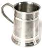 Vintage 1990 Selangor Pewter Tankard in Jointed Lidded Box Made of Rubber Tree Wood | 3.1" Diameter x 4.3" Tall - 3