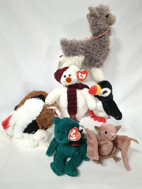 Vintage to New Plush Toys TY Beanie Babies +