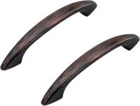 10 New Hestia Hardware Modern Arch Pull Cabinet Handles | Oil-Rubbed Bronze | 4.01" x 0.41" ea