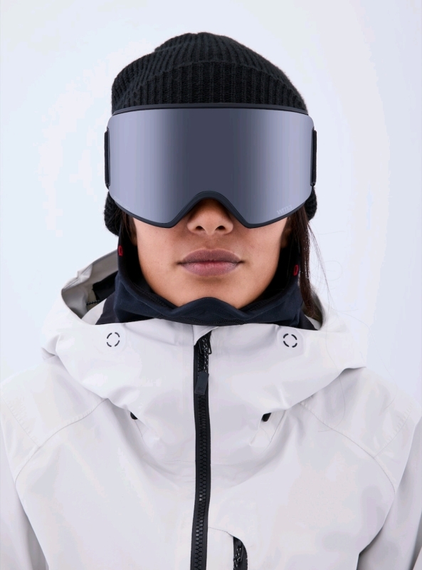 New Women's ANON WM3. Goggles | Frame: Smoke, Lens: Perceive Sunny Onyx, Bonus Lens: Perceive Variable Violet, Lens VLT: 6% / S4 | Retails for Over $270!