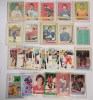 1970s O Pee Chee NHL Hockey Trading Card Singles . Bobby Orr , Gordie Howe , Dryden 2nd Year , Lanny McDonald & Jean Pronovost Rookie Cards . 28 Trading Cards