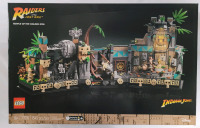LEGO Raiders of the Lost Ark ' Temple of the Golden Idol ' Box Set # 77015 - New , Sealed