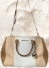 Michael Kors Sutton Colorblock Large Purse Bag w Crossbody Strap | 13.6" x 4.75" x 9" Tall