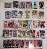 1971 - 2005 NHL Hockey Trading Card Singles . HOFer's, Stars , Prospects , Team Leaders . 45 Trading Cards