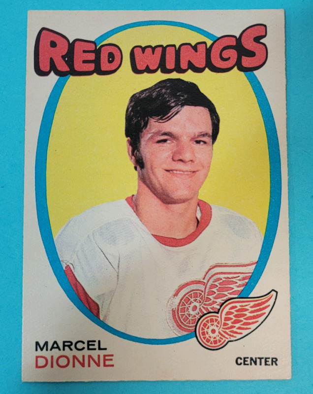 1971 - 72 O Pee Chee NHL Hockey #133 Marcel Dionne Rookie Trading Card . See Photos for Condition