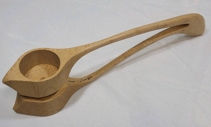 Caron L'Ècuyer " Traditionnelle " Large Wooden Spoons . Measures 11" Long