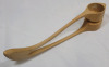 Caron L'Ècuyer " Traditionnelle " Large Wooden Spoons . Measures 11" Long - 3