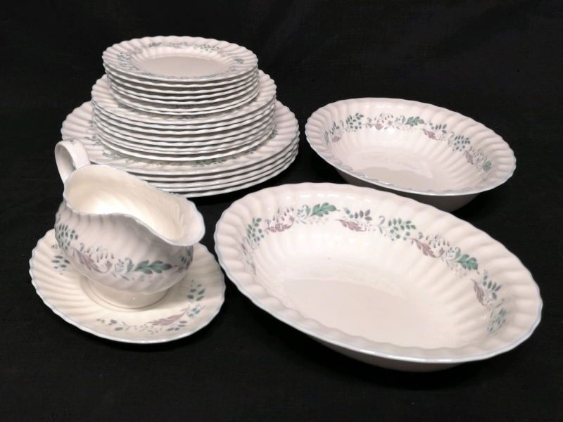 Vintage Royal Doulton Glen Auldyn Pattern Plates & Serving Dishes