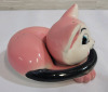 MCM 2pc. Kitchenware Cat Salt & Pepper Shaker . Some crazing present - 2