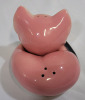 MCM 2pc. Kitchenware Cat Salt & Pepper Shaker . Some crazing present - 4