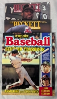 3 Vintage Baseball Magazines. 2 Beckett Baseball Monthly (Feb 1996 & July 1994) and 1 O-Pee-Chee Sticker Yearbook (1988 Edition)