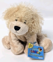 New Ganz WEBKINZ Plush Golden Retriever (HM010) with Sealed Secret Code | 7" Tall