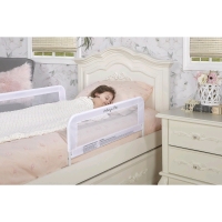 New DOM 2 Pack Kids Deluxe Bed Rails - White Retails $69