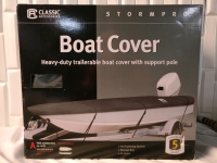 New Stormpro Heavy Duty Boat Cover - 14'-16' V-Hull