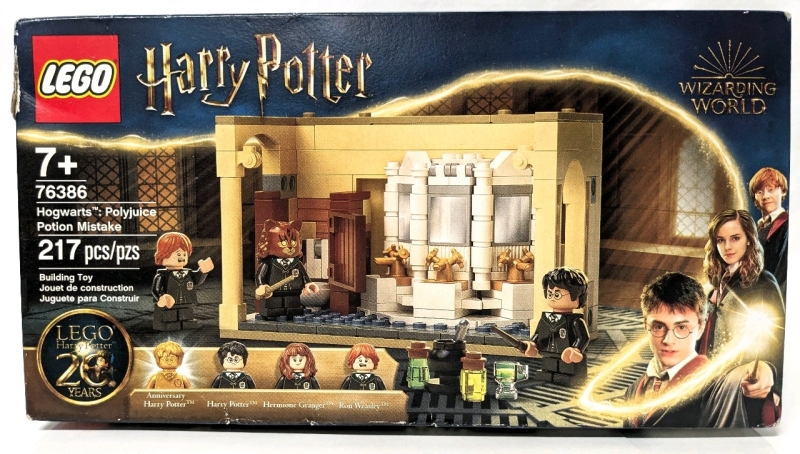 New Sealed LEGO Wizarding World Harry Potter #76386 Hogwarts: Polyjuice Potion Mistake