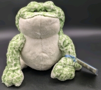 New Ganz WEBKINZ Plush Spotted Frog (HM142) with Sealed Secret Code | 6" Tall