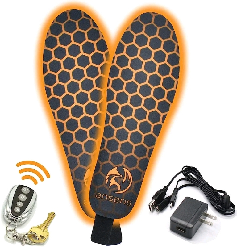 New Anseris Outtrek II Heated Insoles.