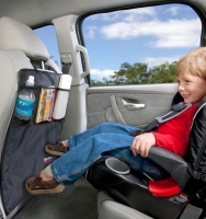 New Britax 2-Pack Vehicle Seat Kick Mats with Storage | 17.5" x 22.5" Designed to Fit Most Vehicle Seats