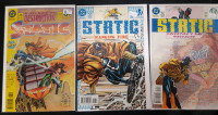 3 New DC Milestone Static PaperBack Comic Books Bagged and Sealed