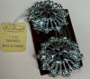 17 Jewel Chateau Hunter Case Pocket Watch Coin Sterling Band DOrlan Jewels Brass Finial - 5