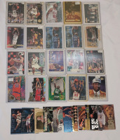 1993 - 1997 NBA Basketball Sub-Set Trading Card Singles , Rookie - Stars . Fleer , Topps , Upper Deck++ . 31 Trading Cards