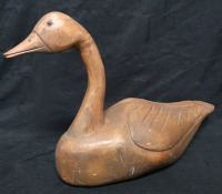 Large Wooden Duck Figure 14.5" Tall