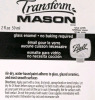 12 Packs Of 36 & 29 Bottles = 461 Bottles | New TRANSFORM MASON Opaque Black Enamel Glass Paint for Glass, Glazed Ceramics & Most Smooth Surfaces (59ml ea) - 2