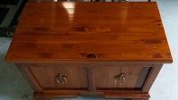 Wood Table/Chest In Great Pre Owned Condition 33"x19"x18"