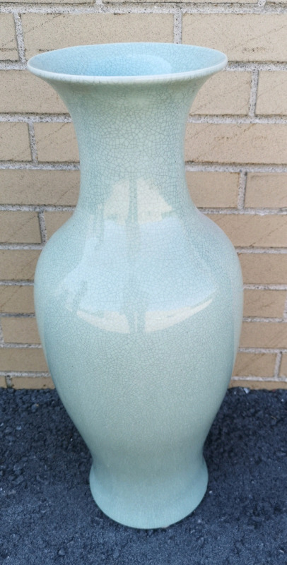 Large Decorative Vase - 24.5" Tall