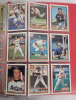 1959 , 1960 , 1971 - 1991 MLB Baseball Trading Card Singles . 108 Cards , No Doubles - 6