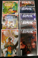 8 New DC Spirit World and Static Paperback Comics Bagged and Sealed