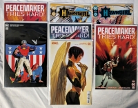 7 DC Comics - Peacemaker Tries Hard & Hawkgirl.