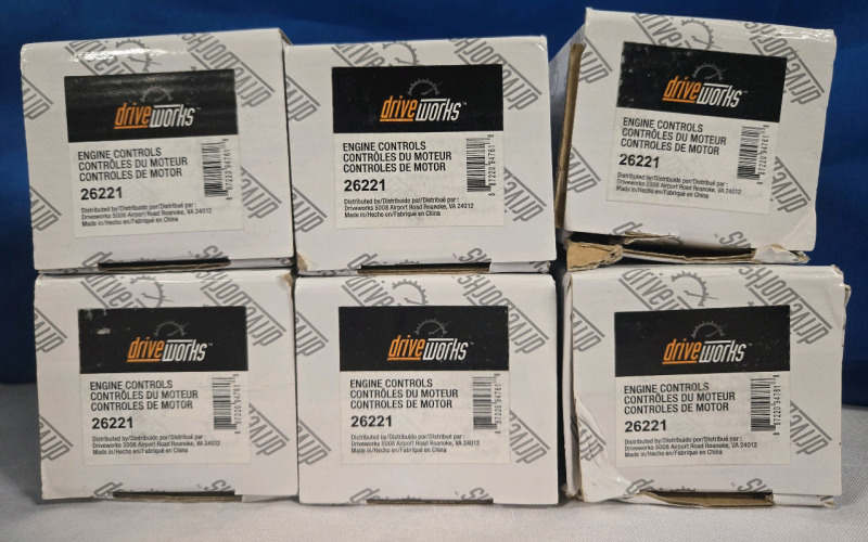 6 New Boxed | Driveworks Ignition Coil * Vendor Lot Retails For $270+ Or $45.05 * Part # 26221