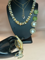 Vintage to Modern Necklaces Brooch Earrings