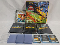 Pok&eacute;mon Card Holder Binders , 24 Top Loaders , 300 Card Sleeves & Pok&eacute;mon Box