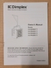 New - Dimplex Electric Unit Heater, 1-Phase Compact, Series: CUH, 240 VAC , 2000 W , 5/3.75 kW, 220 cfm, Ceiling Mount, Heavy-Duty Steel, Almond, Epoxy Powder Coated, 11"W&times;9"D&times;9"H . Stock photo used . Model # CUH02B31T . Retail $300 - 2