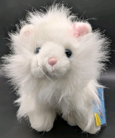 New Ganz WEBKINZ Plush Persian Cat (HN110) with Sealed Secret Code | 7" Tall