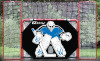 New - EZgoal 2" Folding Steel Hockey Goal with Backstop . Measures 6ft&times;4ft . Some Assembly Required . Stock photos used . Open Box , Taped Closed .