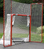 New - EZgoal 2" Folding Steel Hockey Goal with Backstop . Measures 6ft&times;4ft . Some Assembly Required . Stock photos used . Open Box , Taped Closed . - 3