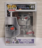 New - Funko Pop! Trans-Formers MEGATRON in Protective Plastic Box . Special Edition